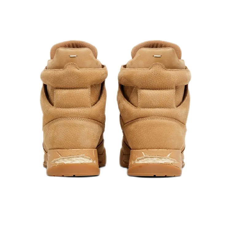 Maison Margiela High Top Stylish Skateboarding Shoes Men's Yellow-4