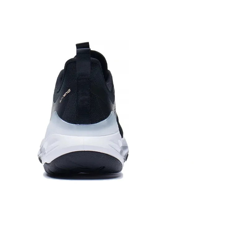 LiNing EazGo Cushioning Low Top Running Shoes Men's Black Comfortable-5