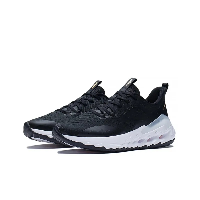 LiNing EazGo Cushioning Low Top Running Shoes Men's Black Comfortable-2