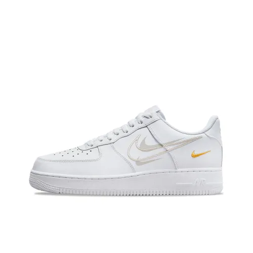 Nike Air Force 1 Low Multi-Swoosh White Yellow