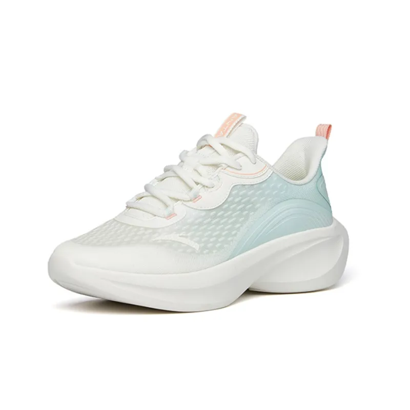 Anta Low Top Running Shoes Women's White Green-2