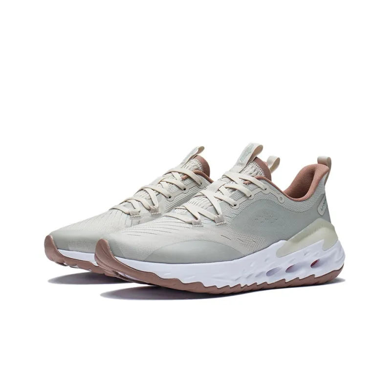 LiNing EazGo Cushioning Low Top Running Shoes Men's Oat Gray-2