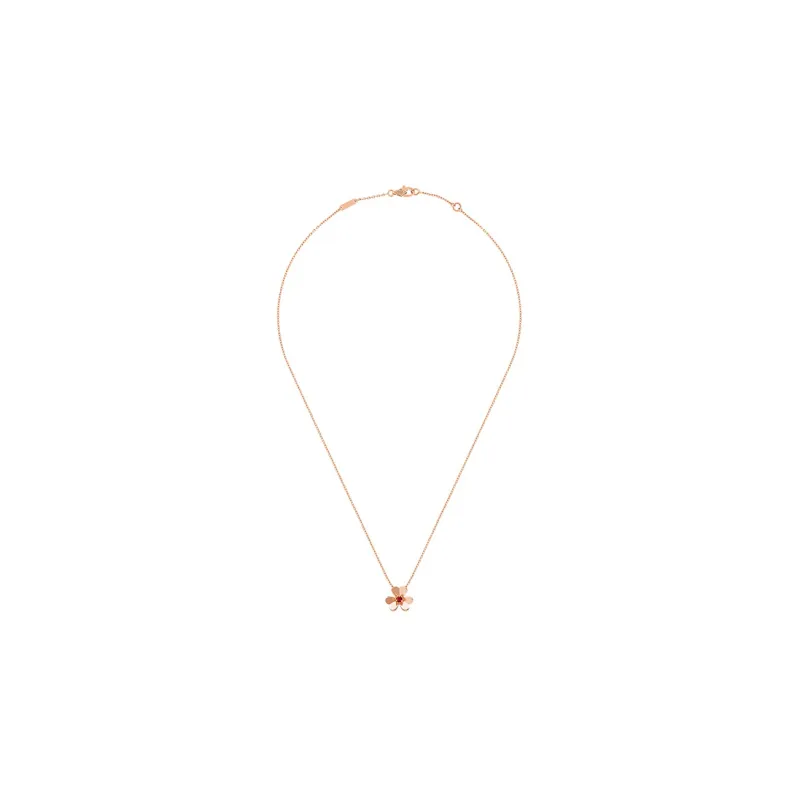 Van Cleef & Arpels 18K Rose Gold Necklaces Women's-1