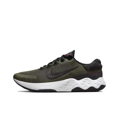 Nike Renew Ride 3 Running Shoes Men Low-Top Olive