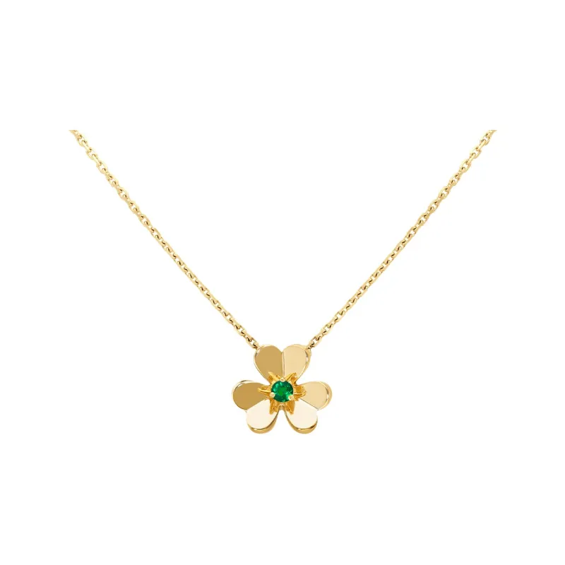 Van Cleef & Arpels Frivole Series 18k Necklaces Women's Gold-0