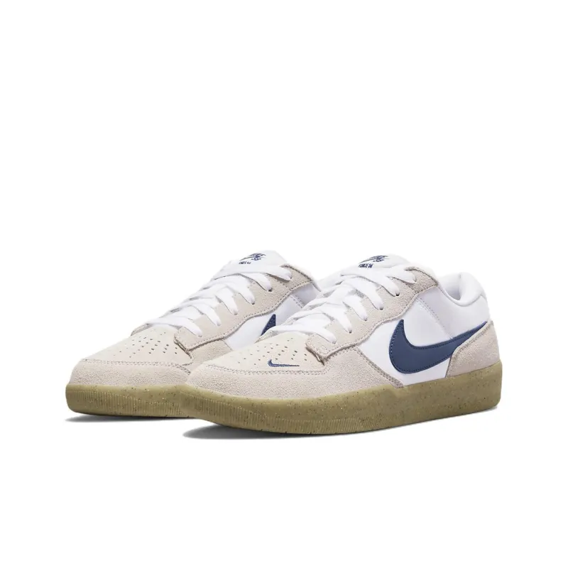 Nike Sb Force 58 White Light Brown Gum-2