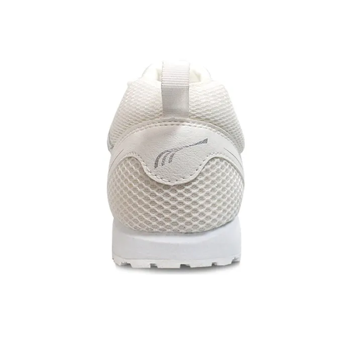 DO WIN Cushioned Slip Resistant Abrasion Resistant Breathable Low Top Casual Running Shoes Unisex White-2