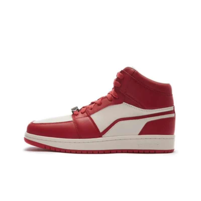 CALVINLUO Lenoir Stylish Skateboarding Shoes Unisex Red-0