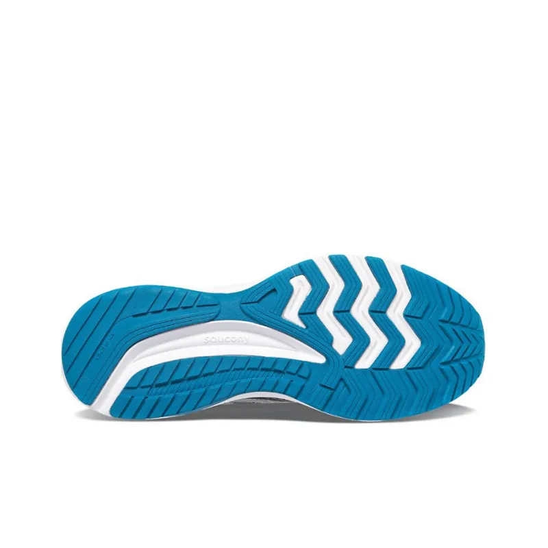 Saucony Cohesion Coagulation 15 Running Shoes Men Low-Top Gray/Blue/White-3
