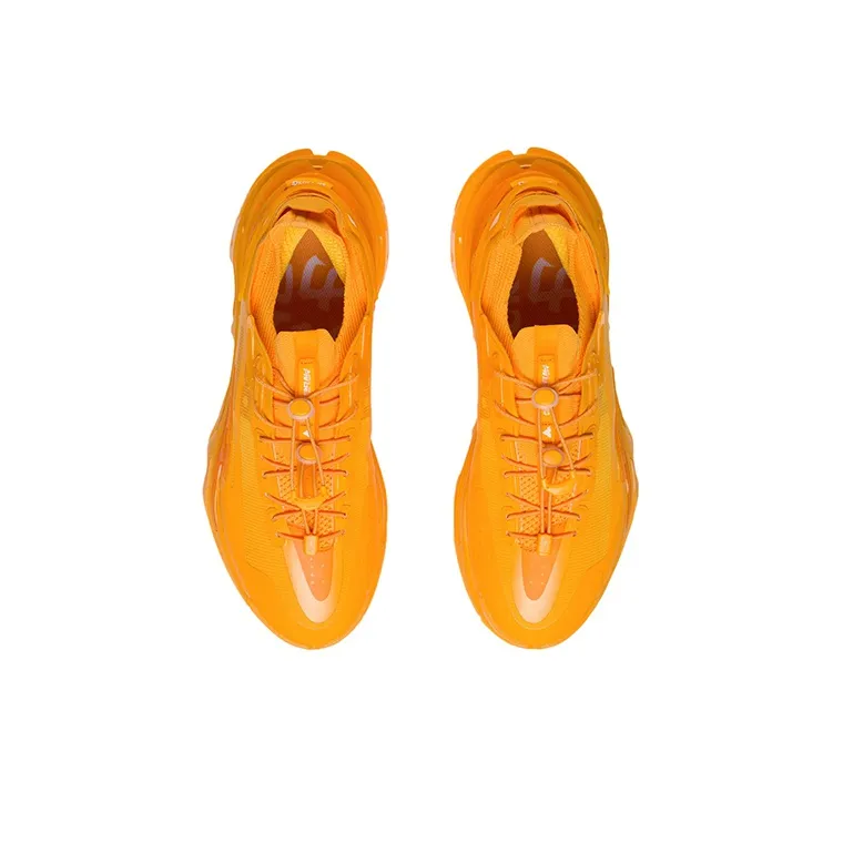 LiNing CF Tracing Goku Collection, Xingshan Low Top Sports Casual Shoes Men's Mango Orange Yellow-3