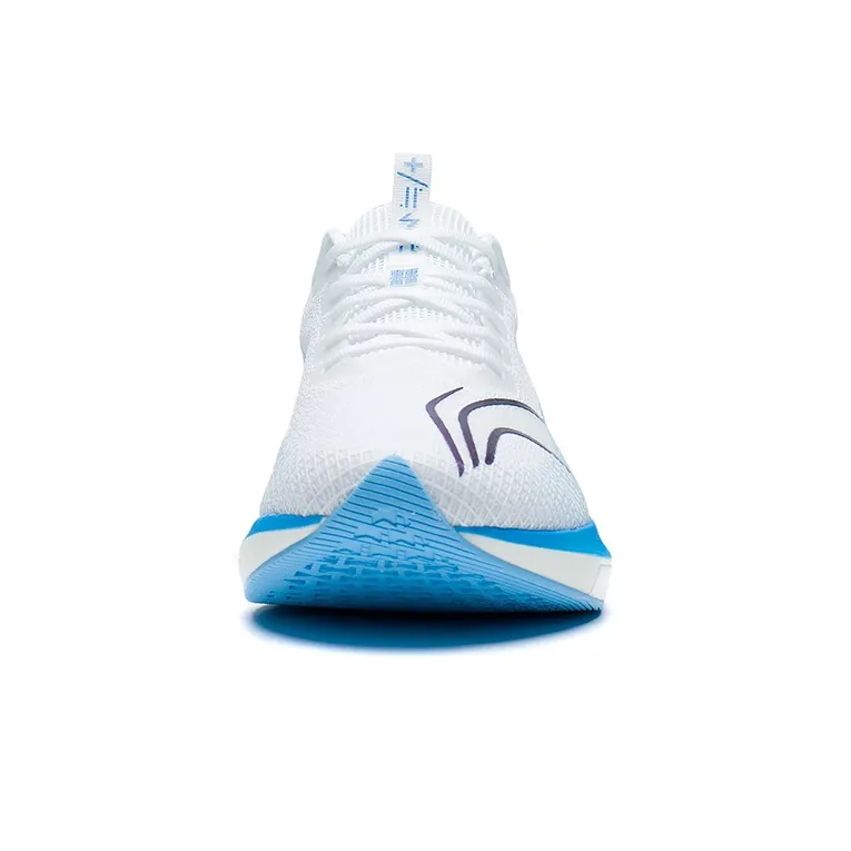 LiNing Red Hare 5 Pro Anti-Slip Wear-Resistant Low-Top Running Shoes White Blue-4