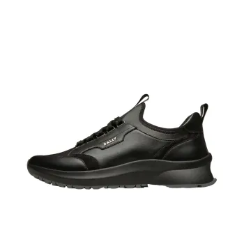 BALLY Deven Cushioning Anti-Slip And Wear-Resistant Low-Top Casual Shoes Men's Black