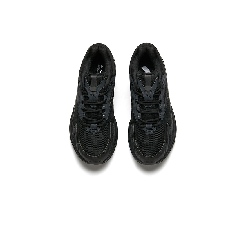 ANTA Casual Shoes Women's Low-Top Black US W 7.5 - POIZON