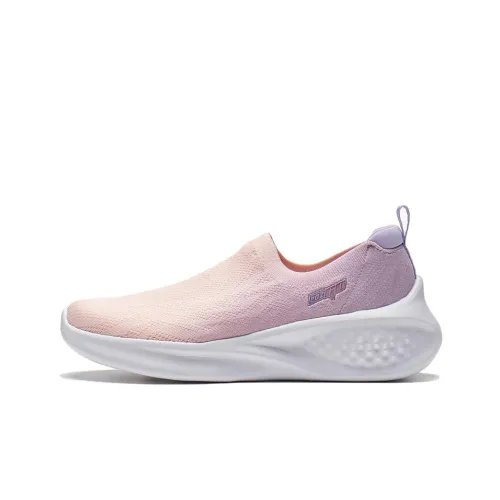 LINING EazGo Running Shoes Women's Low-Top Crystal Pink/Bad Little Purple