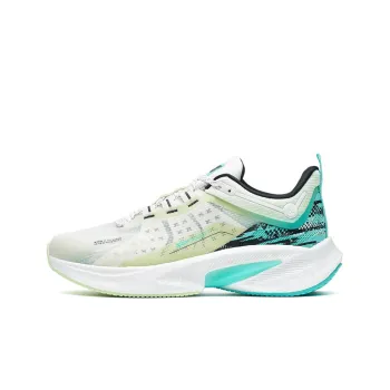 XTEP Speeding 3.0 Anti Slip And Wear Resistant Breathable Low Top Training Running Shoes Men's White Green