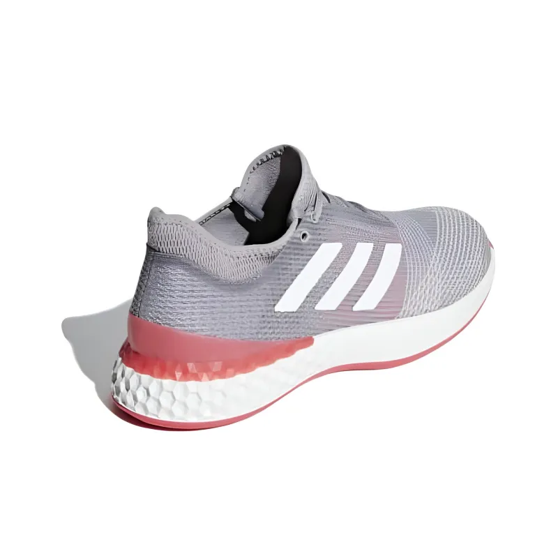 Adidas Adizero Ubersonic 3 'Light Granite Shock Red'-3