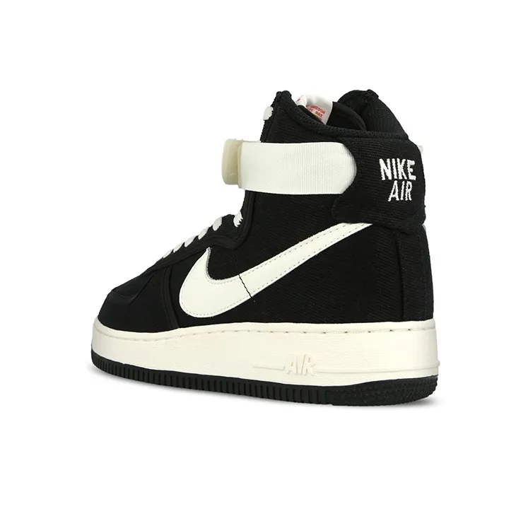 Nike Air Force 1 High Retro 'Black Canvas'-3