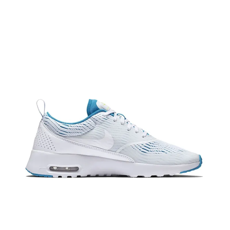 Nike Air Max Thea Casual Shoes Women's Low Top White/Blue-1