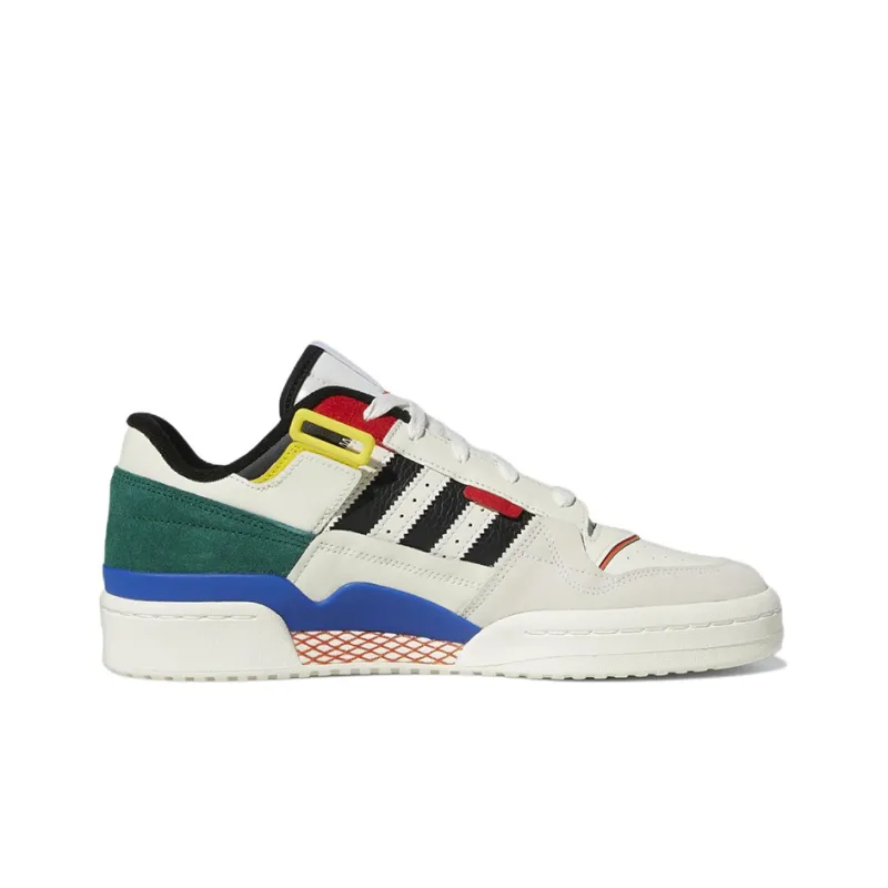 Forum Adidas Originals Exhibit Low 'White Multi'-1