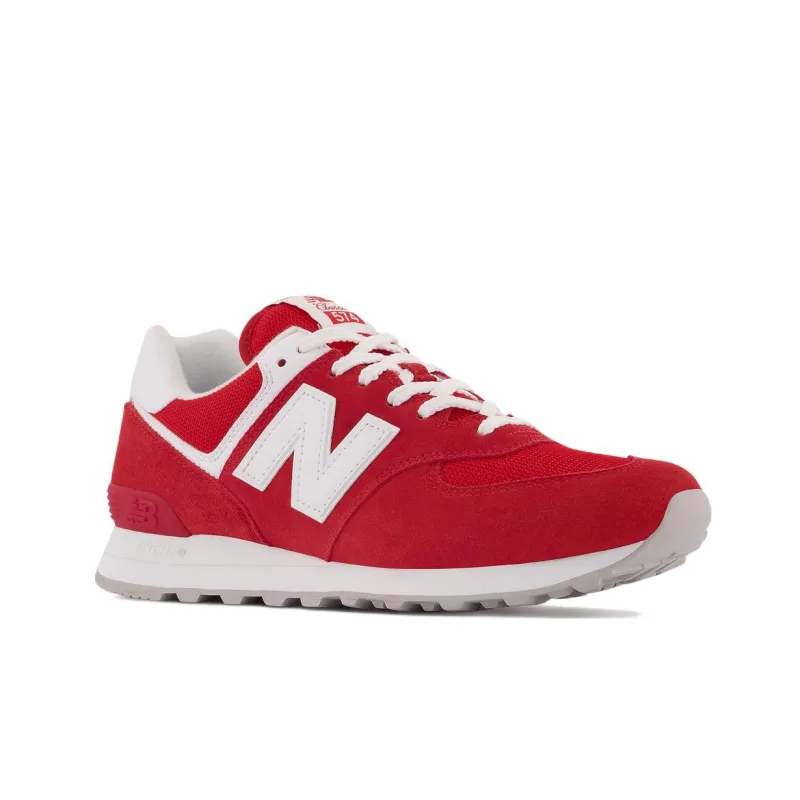 New Balance 574 Red White-2