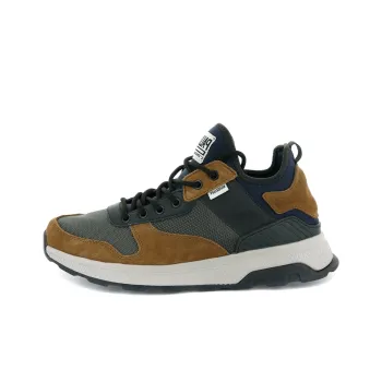 Palladium Ax_eon Casual Shoes Men Mid Top Gray/Brown