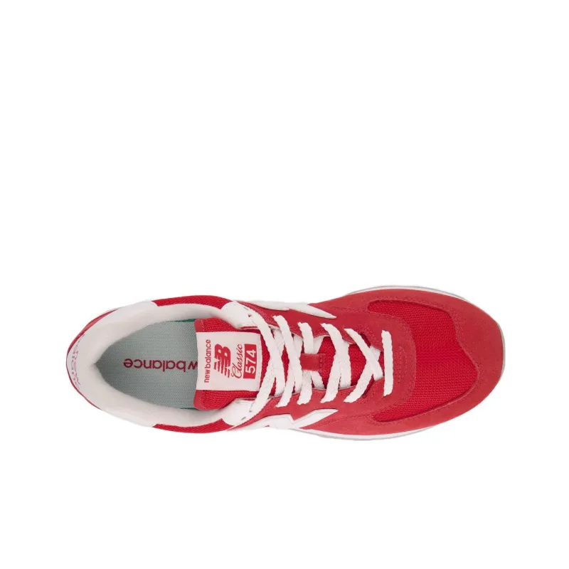 New Balance 574 Red White-3