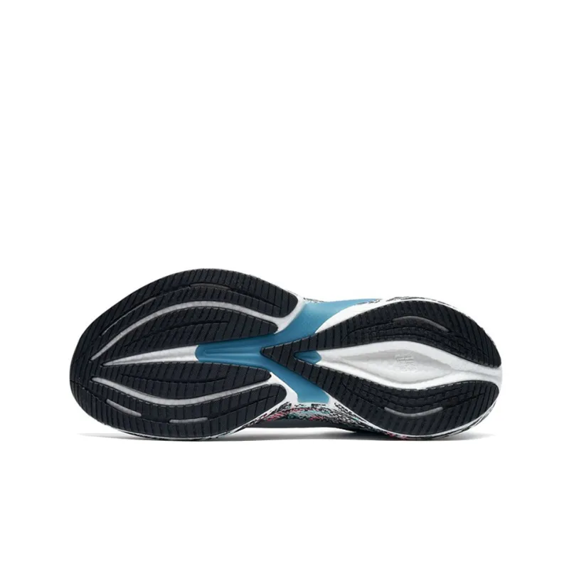 XTEP Speeding 3.0 Breathable Low-Top Running Shoes Men's White Gray Blue-4