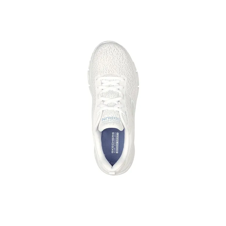 Skechers GO RUN Glide-Step Cushioning Anti-Slip Wear-Resistant Breathability Low-Top Running Shoes Women's White-2