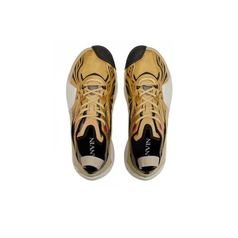 【関税込み】Lanvin ゴールド Flash-X スニーカー Lanvin Flash-X Sneakers 'Gold' - POIZON