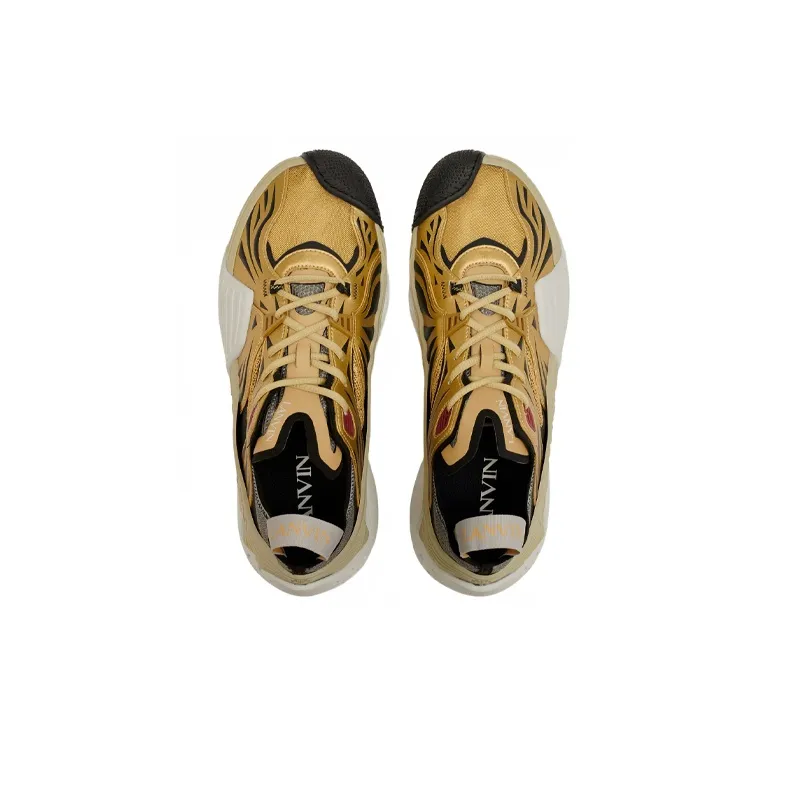 Lanvin Flash-X Sneakers 'Gold'-3