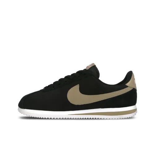 Nike Cortez Running Shoes Men Low-Top Black/Brown