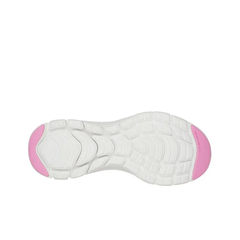 Skechers Flex Appeal 4.0 Casual Shoes Women's Mid-Top White/Black-4