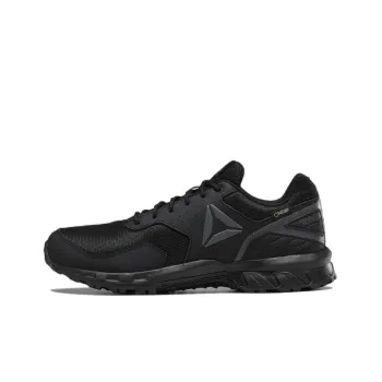 Reebok Ridgerider Trail 4.0 GTX Wear-Resistant Low-Top Running Shoes Men's Extreme Night Black