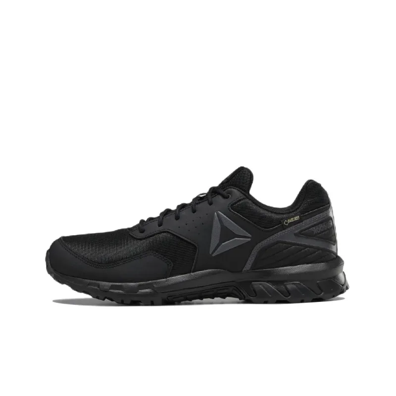 Reebok Ridgerider Trail 4.0 GTX Wear-Resistant Low-Top Running Shoes Men's Extreme Night Black-0