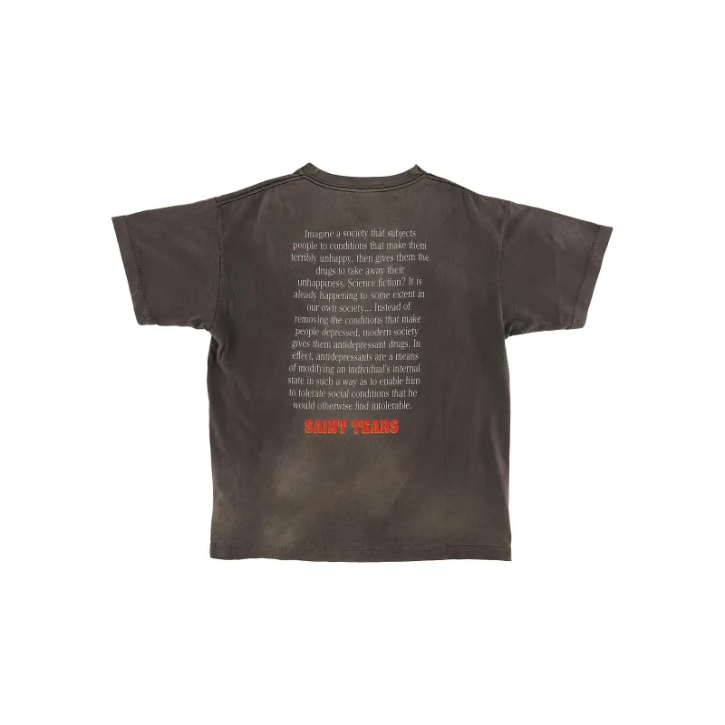 SAINT Mxxxxxx X Denim Tears Purplelp T Shirt-1