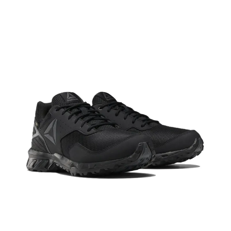 Reebok Ridgerider Trail 4.0 GTX Wear-Resistant Low-Top Running Shoes Men's Extreme Night Black-2