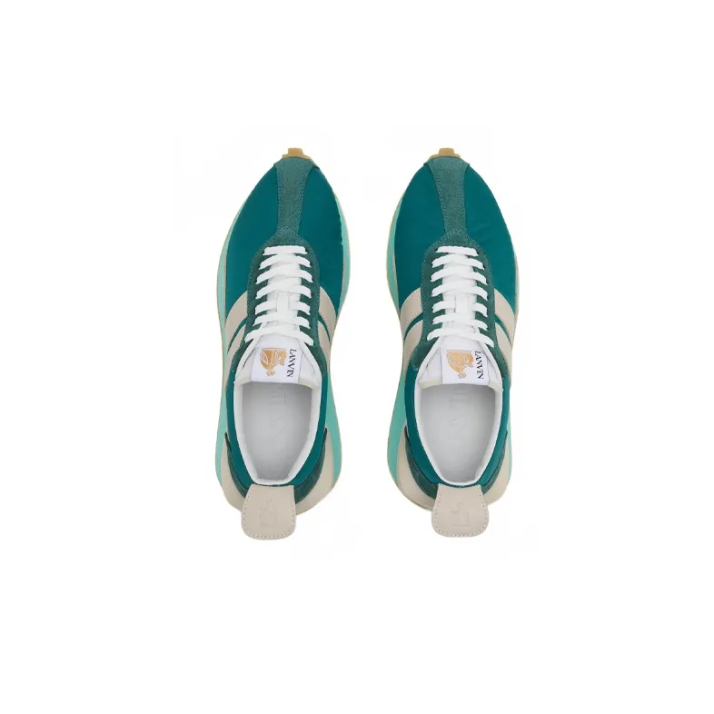 Lanvin Bumpr Low Top Casual Shoes Men's Blue-3