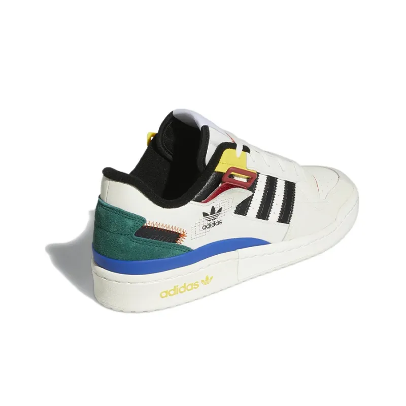 Forum Adidas Originals Exhibit Low 'White Multi'-3