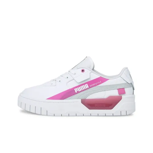 PUMA Cali Dream Skateboard Shoes Women's Low-Top White/Pink