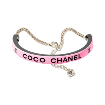 CHANEL Necklaces Women's Pink