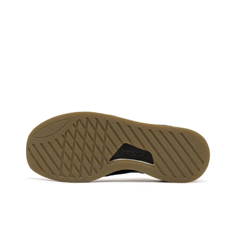 Clarks Low Top Casual Shoes Women's Black-4