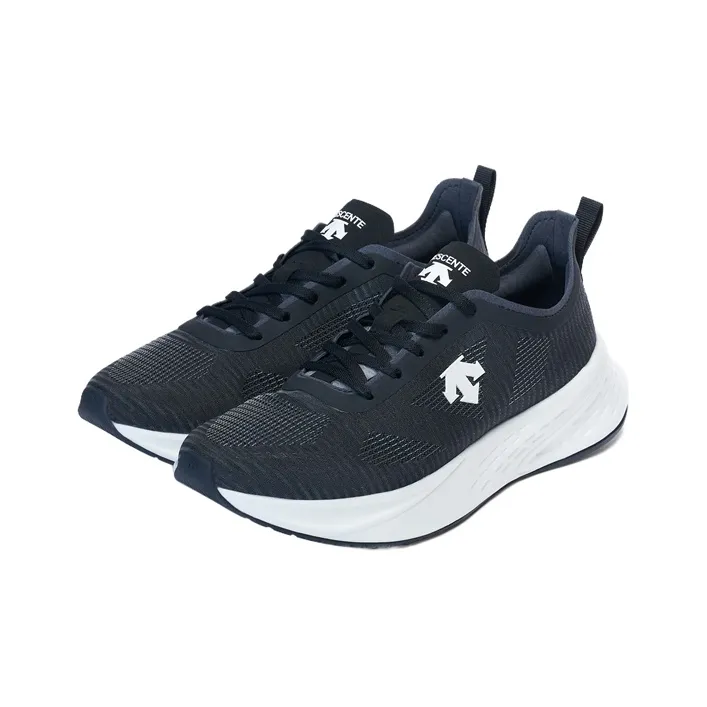 DESCENTE Enerzite Slip Resistant And Breathable Low Top Casual Running Shoes Men's Black-2