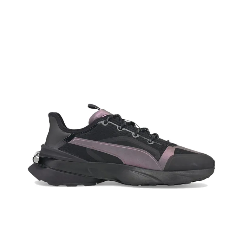PUMA Pwrframe Op-1 Ls Cushioning Anti-Slip And Wear-Resistant Low-Top Sports Casual Shoes Men's Black Purple-1