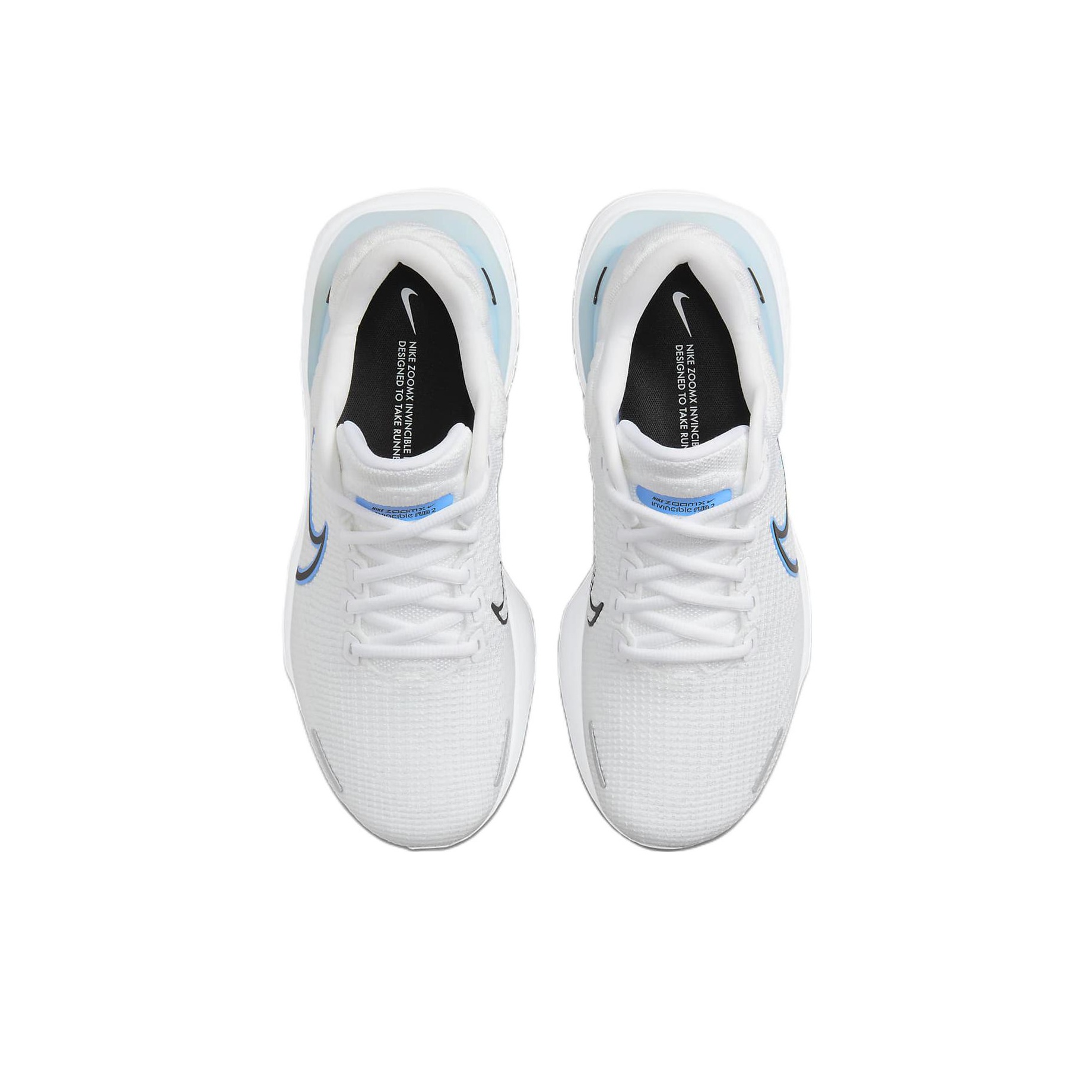 Nike ZoomX Invincible Run Flyknit 2 White University Blue US