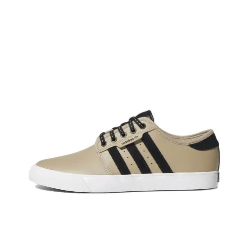 Adidas Originals Seeley Skateboard Shoes Men Low-Top Khaki/Black