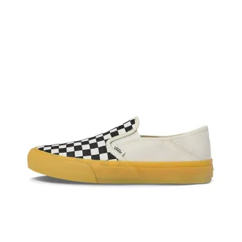 Vans Slip On 'Checkerboard' Black Marshmallow Gum