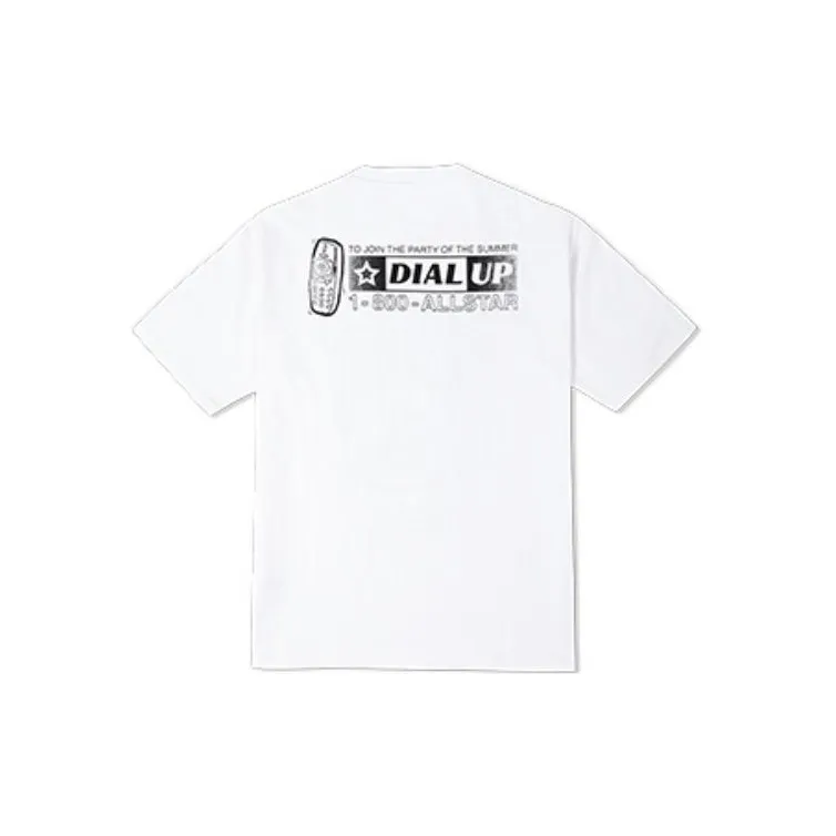 Converse Set in Sleeve T Shirt Men's White-1
