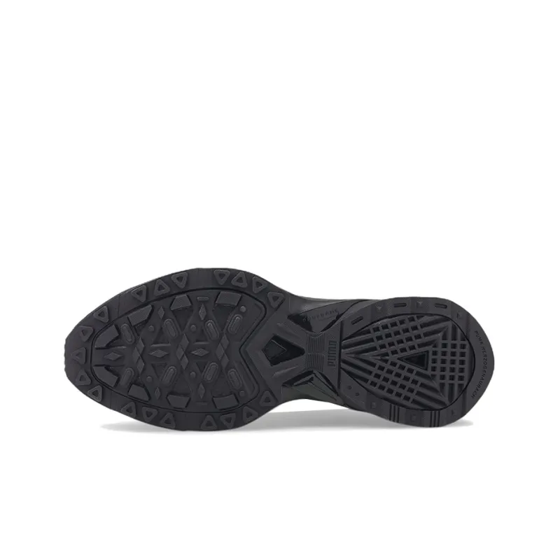 PUMA Pwrframe Op-1 Ls Cushioning Anti-Slip And Wear-Resistant Low-Top Sports Casual Shoes Men's Black Purple-4