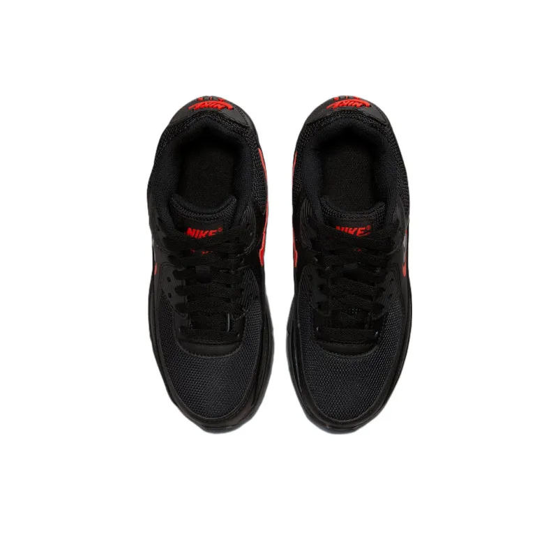 Nike Air Max 90 Black Habanero Red GS-3