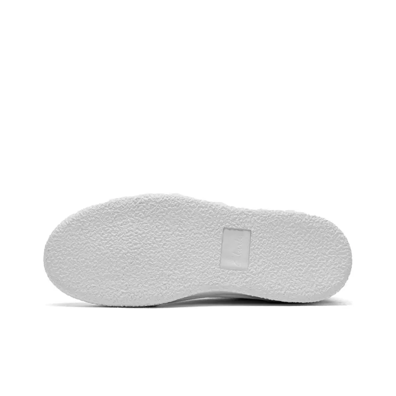 Clarks Stylish Skateboarding Shoes Women's White Green-4